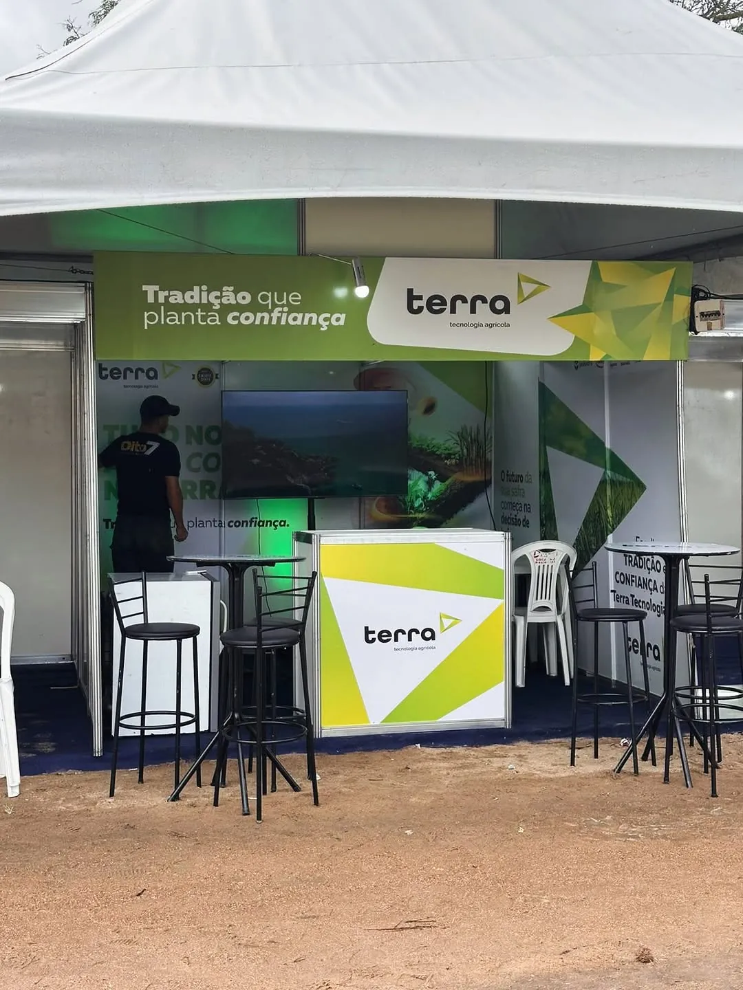 Stand de evento personalizado